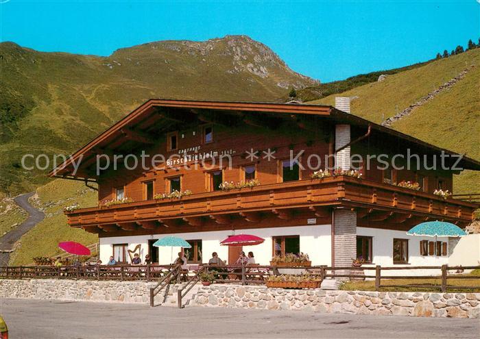 Mayrhofen Zillertal Alpengasthof Hirschbichlalm Zillertaler Hoehenstrasse