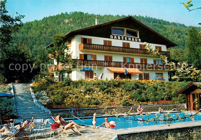 Velden Woerthersee Gästehaus Wurzer Swimming Pool