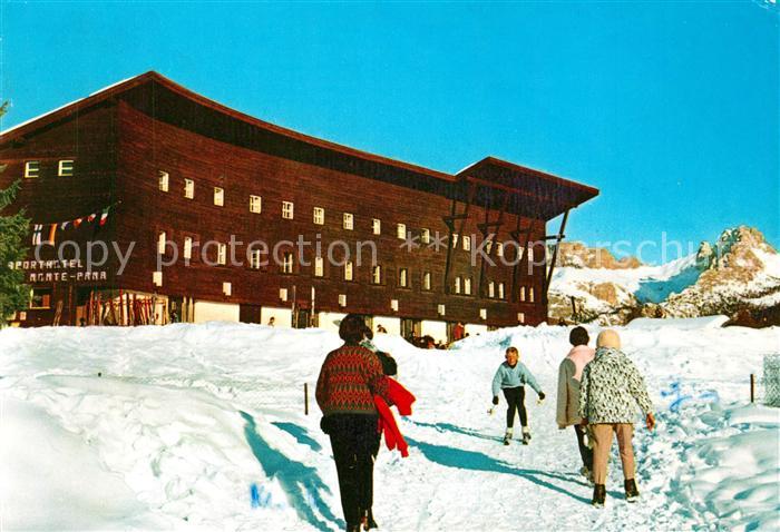 St Christina Sporthotel Monte Pana con il Gruppo Cir Wintersportplatz Dolomiten