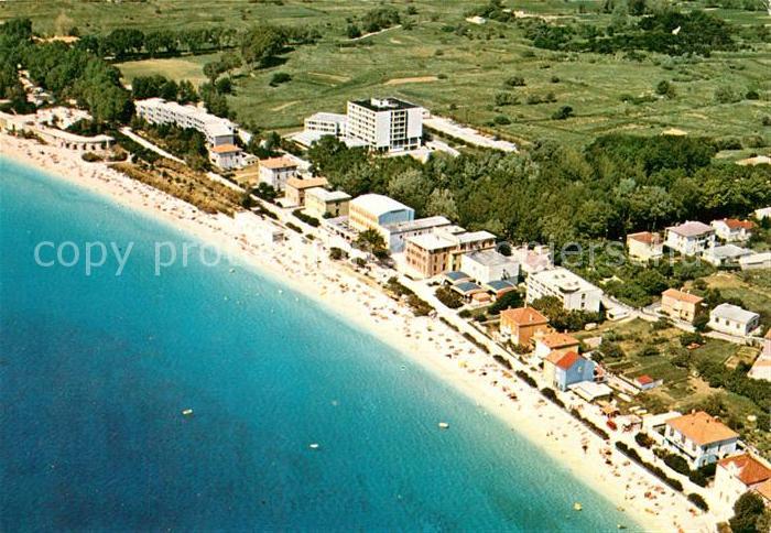 Baska Otok Krk Fliegeraufnahme