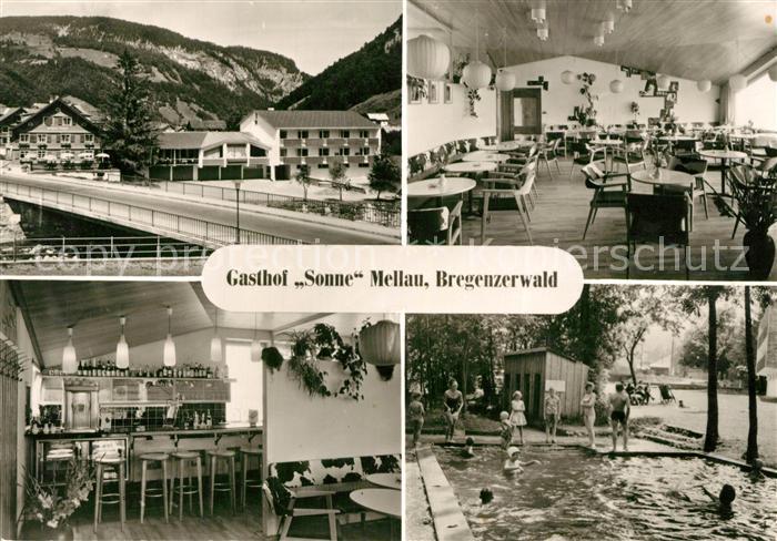 Mellau Vorarlberg Gasthof Sonne Swimming Pool