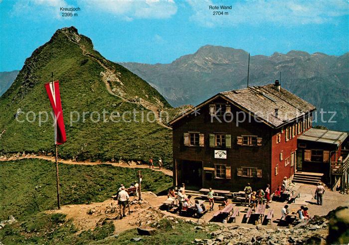 Schruns Vorarlberg Wormser Huette Alpenpanorama Montafon