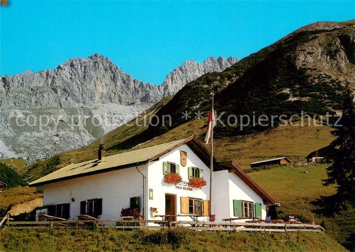 Leutasch Wettersteinhuette Wettersteingebirge