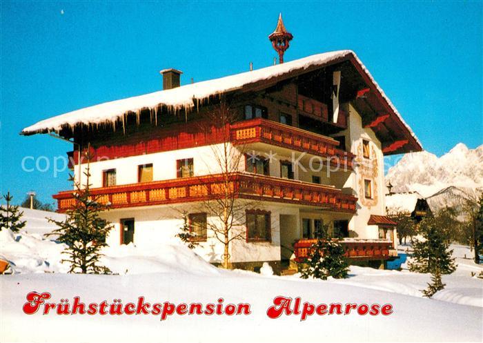Schladming Obersteiermark Pension Alpenrose Winterlandschaft Alpen