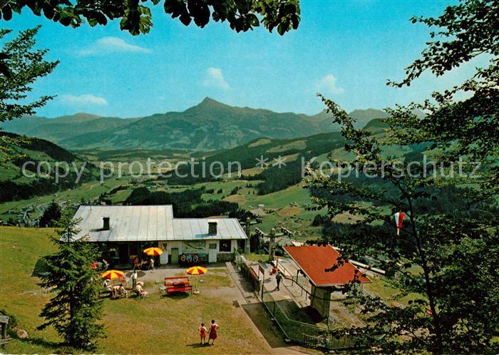 Kirchberg Tirol Gaisberglift Bergstation Landschaftspan