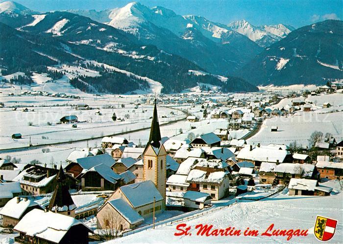 St Martin Sankt Michael Lungau Winterpanorama Alpen