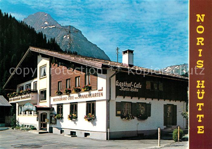 Baad Mittelberg Kleinwalsertal Restaurant Cafe Noris Huette