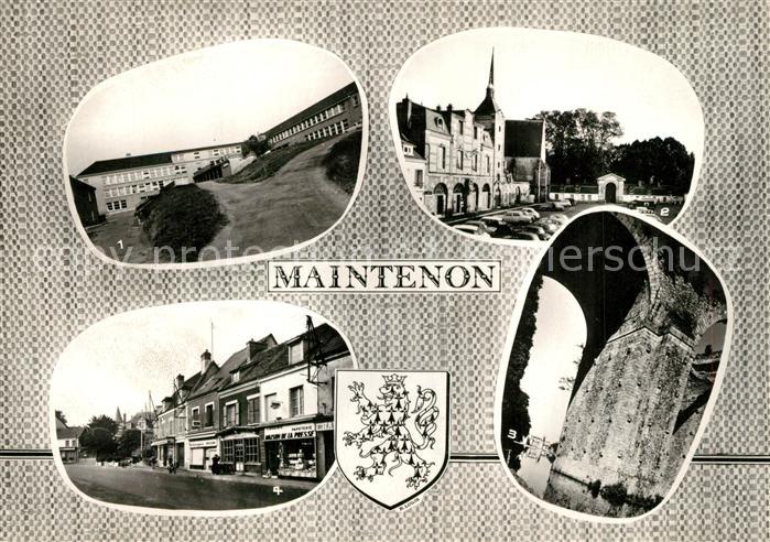 Maintenon College Hotel de Ville Aqueduc Chateau Centre
