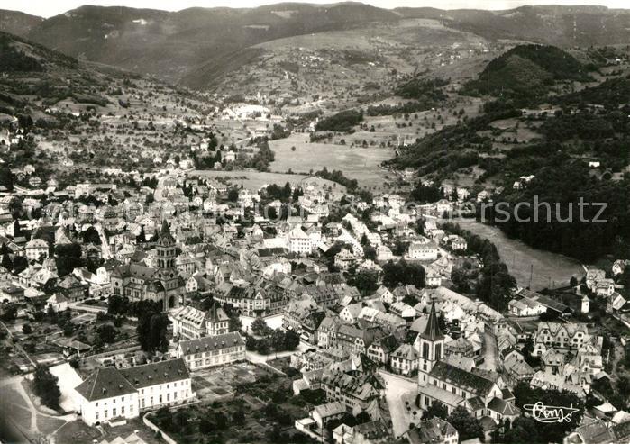 Munster Haut Rhin Elsass Vue aérienne