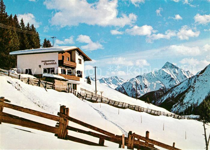 Lanersbach Jausenstation Olpererblick