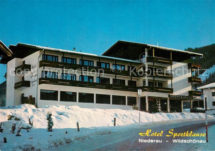 Niederau Wildschoenau Hotel Sportklause