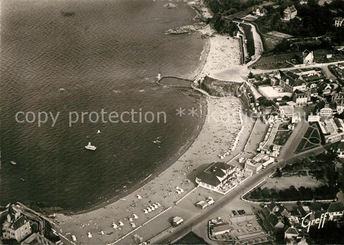 Saint-Quay-Portrieux Vue aerienne Les Plages La Piscine et l