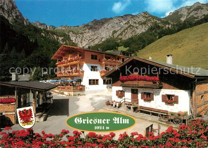 Tirol Region Alpengasthaus Griesner Alm