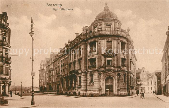 BAYREUTH Bayern Kgl. Filialbank