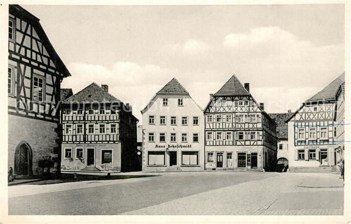 Muennerstadt Marktplatz