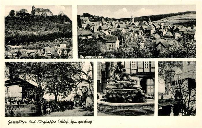 Spangenberg Hessen Gaststaette Schloss