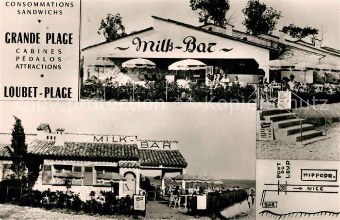 Villeneuve-Loubet Milk-Bar Loubet-Plage