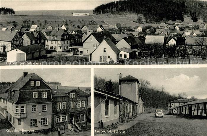 Hirzenhain Eschenburg Aero-Club-Schule Gasthof Bonder