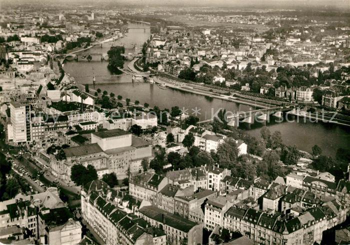 Frankfurt Main Mainansicht Fliegeraufnahme