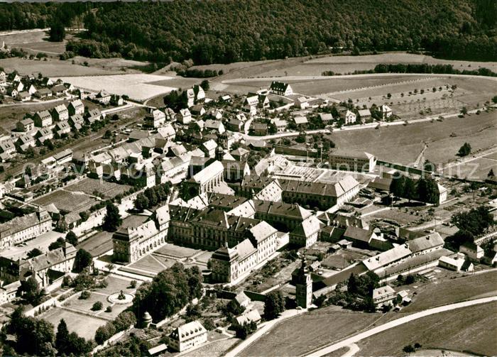 Ebrach Oberfranken Fliegeraufnahme Kloster Erbach