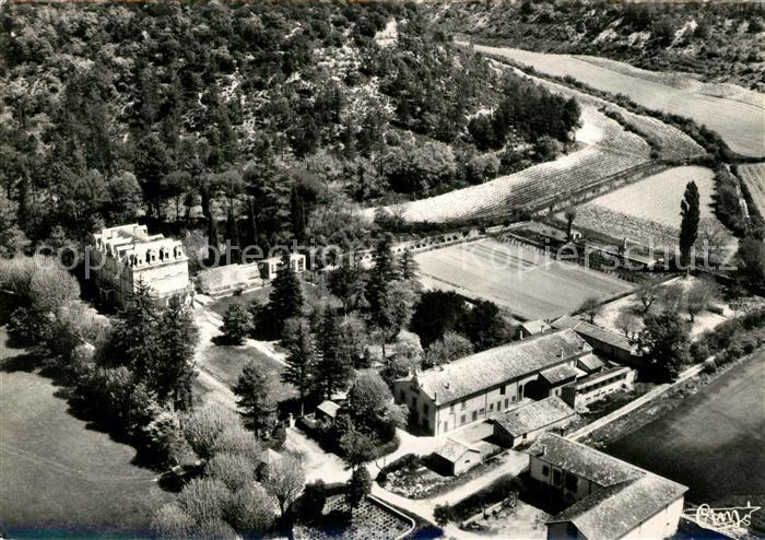 Greoux-les-Bains Fliegeraufnahme Chateau de Laval
