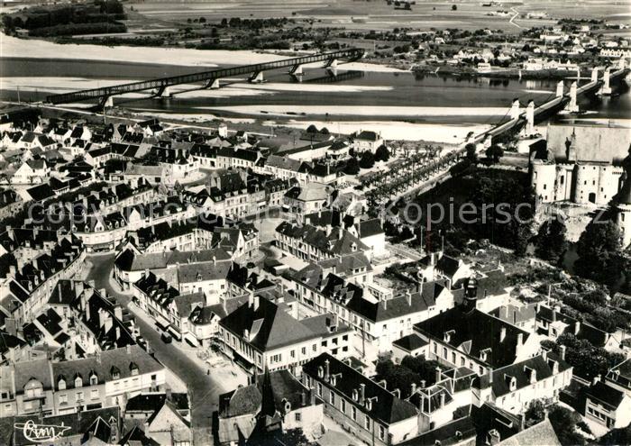 Sully-sur-Loire Fliegeraufnahme