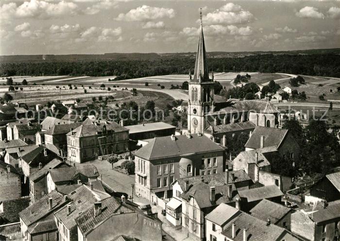 Fontaine-les-Luxeuil Fliegeraufnahme Zentrum