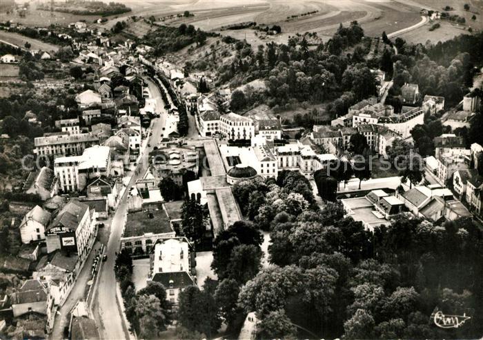 Contrexeville Vosges Fliegeraufnahme