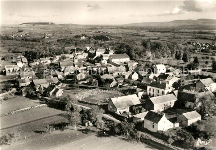 Ameugny Fliegeraufnahme