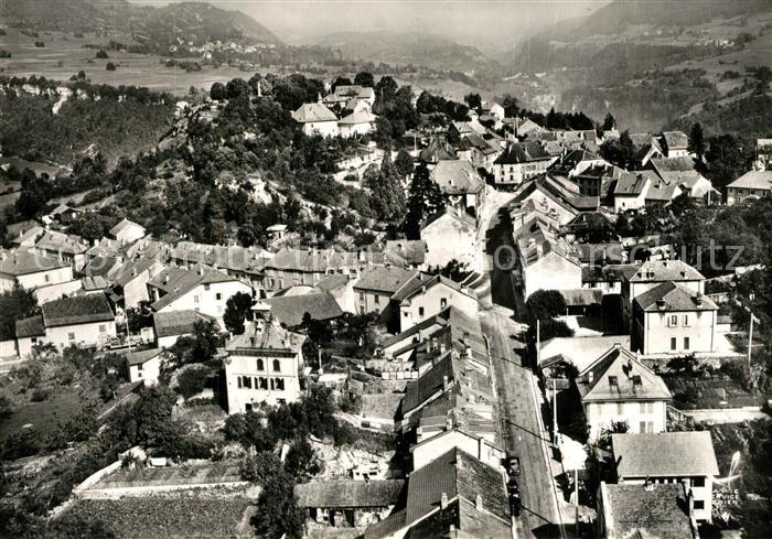 Chatillon-en-Michaille Fliegeraufnahme Vue ensemble Centre Ville