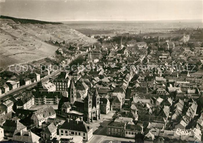 Guebwiller Elsass Fliegeraufnahme