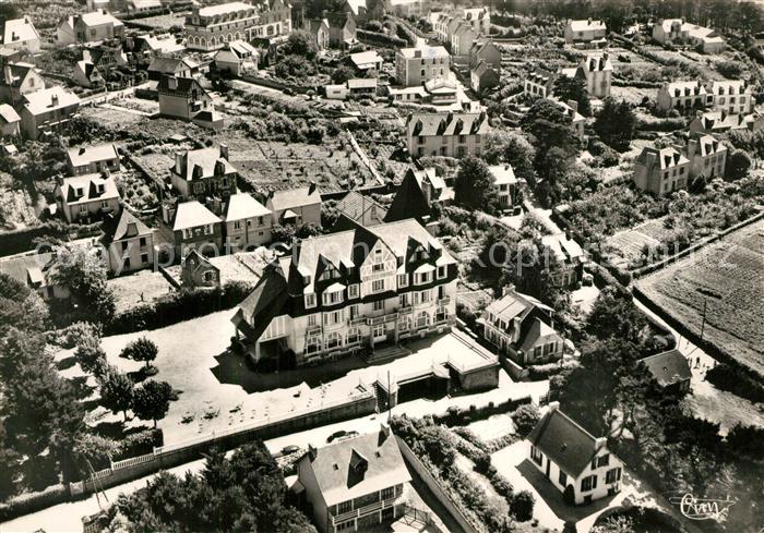 Carantec Fliegeraufnahme Hotel Celtic