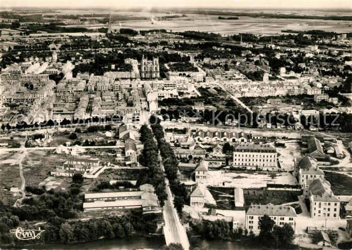 Vitry-le-Francois Fliegeraufnahme Cours de Reconstrunction
