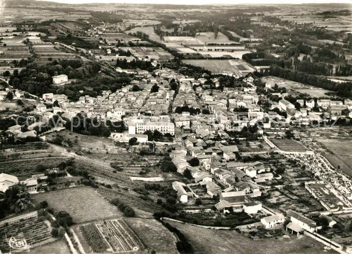 Beaurepaire Isere Fliegeraufnahme