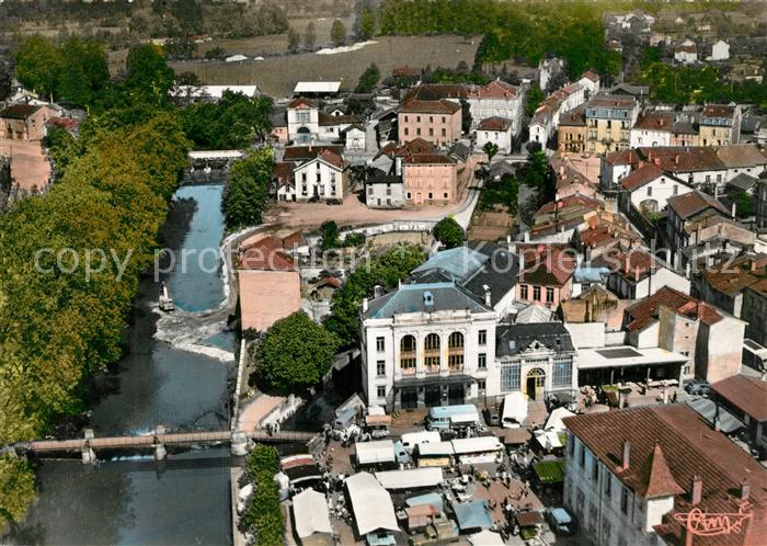 Rambervillers Fliegeraufnahme Mortagne et la Maison du Peuple
