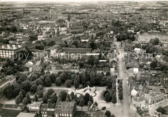 Tourcoing 59 Fliegeraufnahme Place de la Victoire