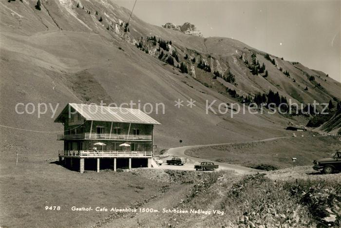 Nessleg Schroecken Vorarlberg Gasthof Alenblick