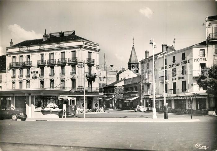 Clermont-Ferrand Place de la Gare Avenue Charras Hotel
