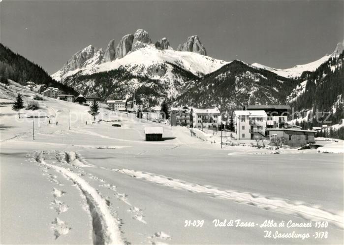Sassolungo Langkofel Val di Fassa Alba di Canazei
