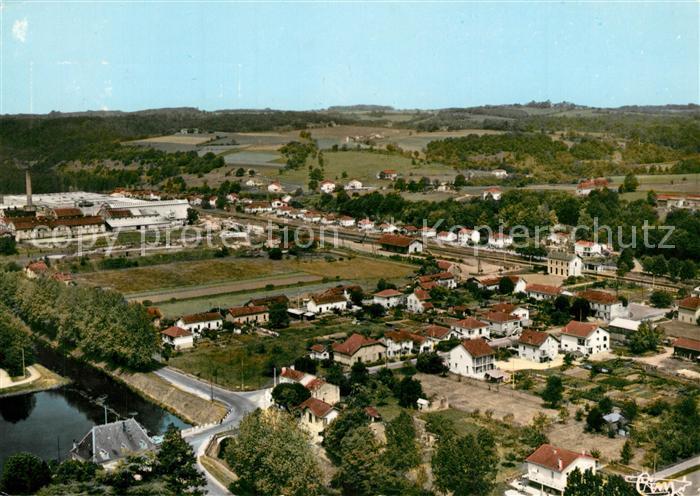 Couze-et-Saint-Front Fliegeraufnahme Port de Couze
