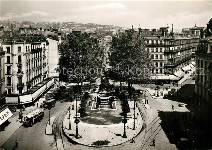 Lyon France Place de la Republique statue Carnot