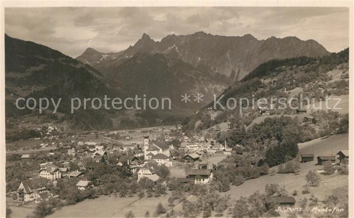 Schruns Vorarlberg Panorama