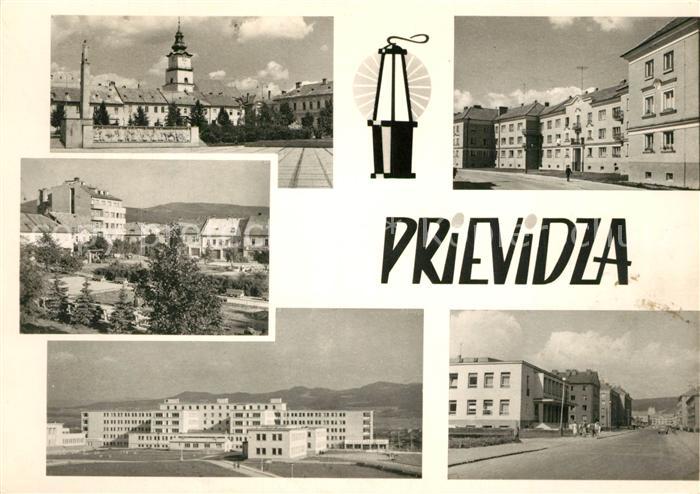 Prievidza Orts und Teilansichten