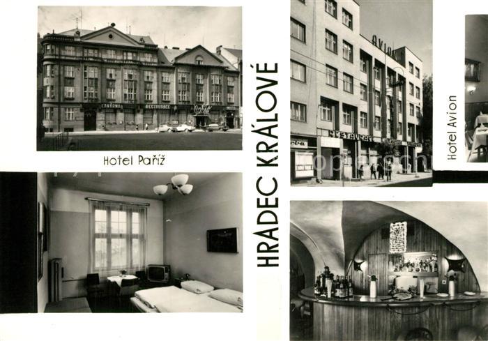 Kralovehradecko Hradec Kralove Hotel Pariz Hotel Avion Zimmer Bar