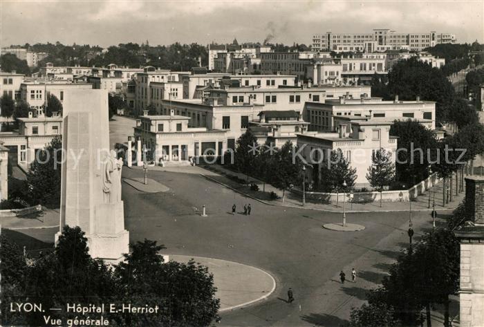 Lyon France Hopital E Herriot Vue generale
