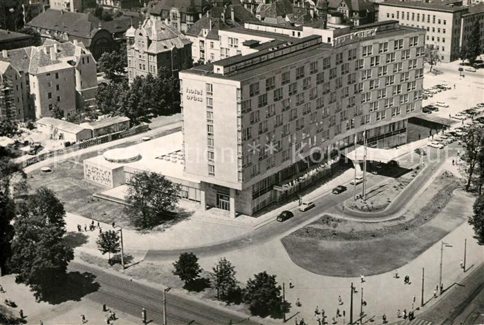 Poznan Posen Hotel Markury Fliegeraufnahme