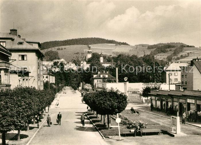 Vsetin Nadrazni ulice