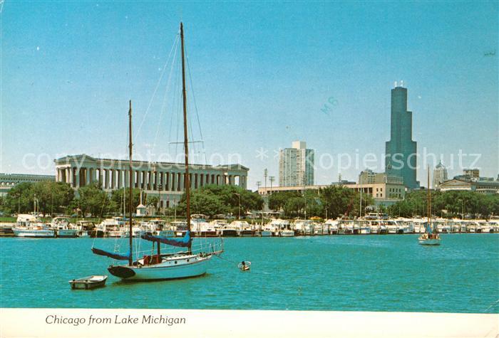 Chicago Illinois Soldiers Field Sears Tower