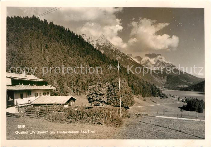 Ellmau Tirol Gasthof Widauer Hintersteiner See