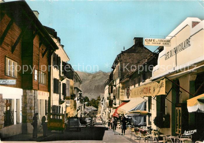 Bareges Rue centrale Pic d Ardiden